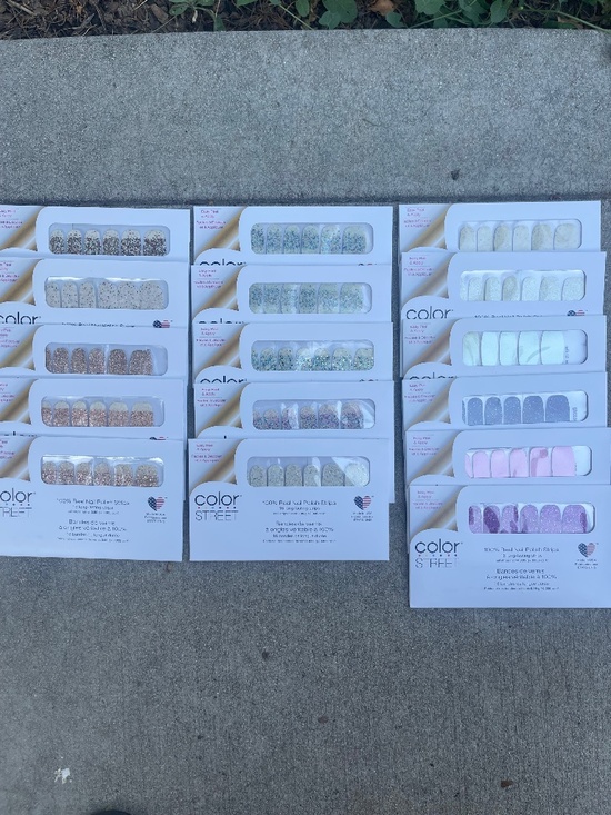Color Street Other - Color Street Nail Polish Strips LOT/16 Bundle